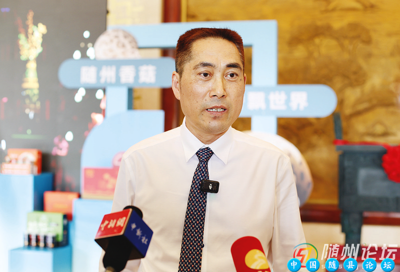 让世界爱上随州味道 ——访美国华人商会会长陈金阶随州香菇,陈金阶,美国华人商会
