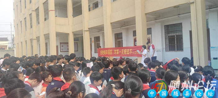 万福店农场中心学校开展“创建无烟环境，共享健康生活”宣传教育活动无烟环境,控烟科普,青少年健康,绿色生活方式