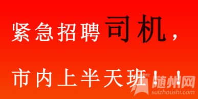 紧急招聘司机， 市内上半天班！！招聘司机,送货司机,酒店配送