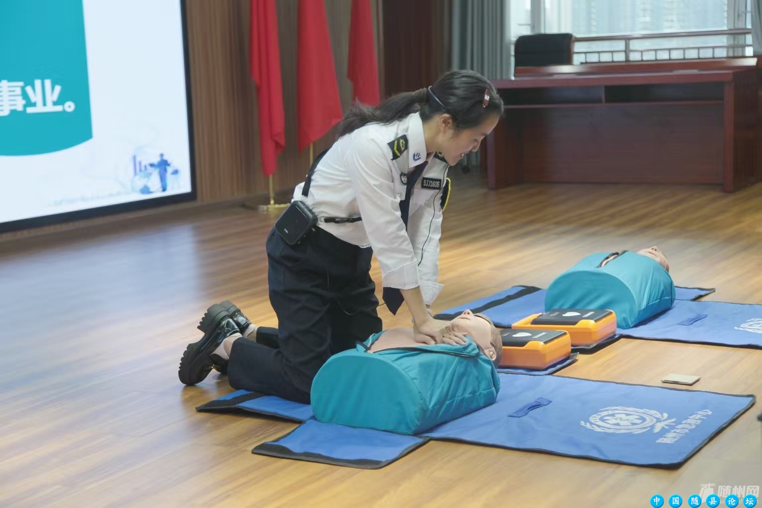 市疾控中心开展急救培训 全面提升干部职工应急救护能力急救培训,医疗教育,应急处置,自救互救能力,生命安全防线