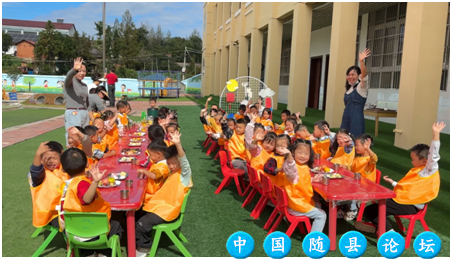 三里岗镇中心幼儿园中秋节主题活动